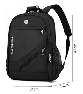 Rucksack für täglichen Bedarf in schwarz